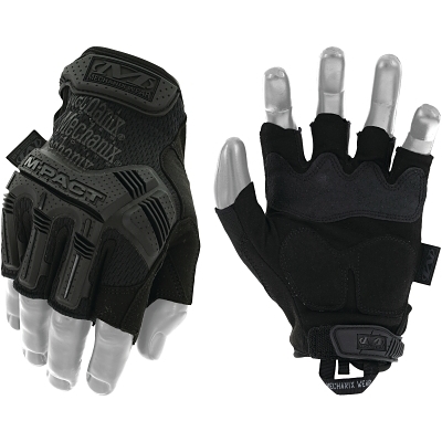 MW FINGERLESS M-PACT GLOVE LARGE BLACK
